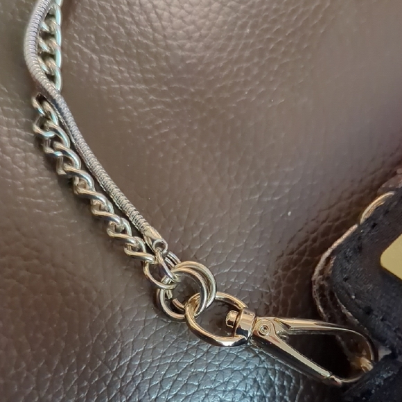 GUESS Black and Gold Women's Bag - Picture 13 of 13